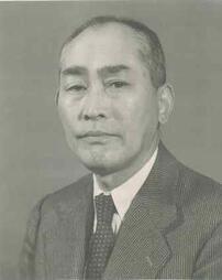 写真：第4代議長　上山　藤一