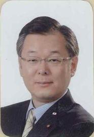 写真：63代副議長　梅田　春生