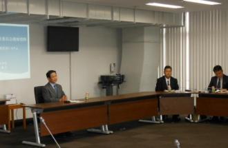 写真：大阪府河内長野市議会による視察対応の様子