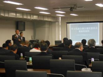 写真：行政視察対応（埼玉県議会）の様子