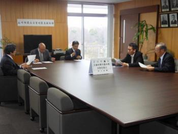 写真：市議会防災訓練の様子