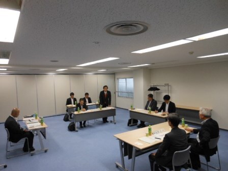写真：全国競輪主催地議会議長会監事会の様子