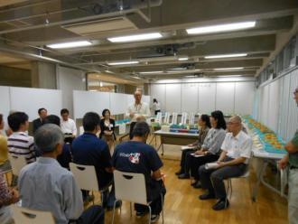 写真：果実品評会の褒賞授与式の様子