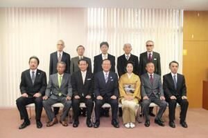 技能功労者褒賞式典での集合写真