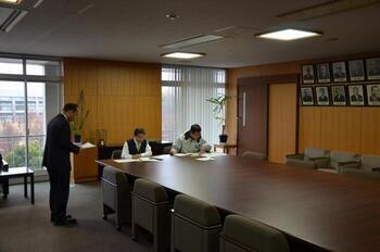 写真：防災訓練の様子