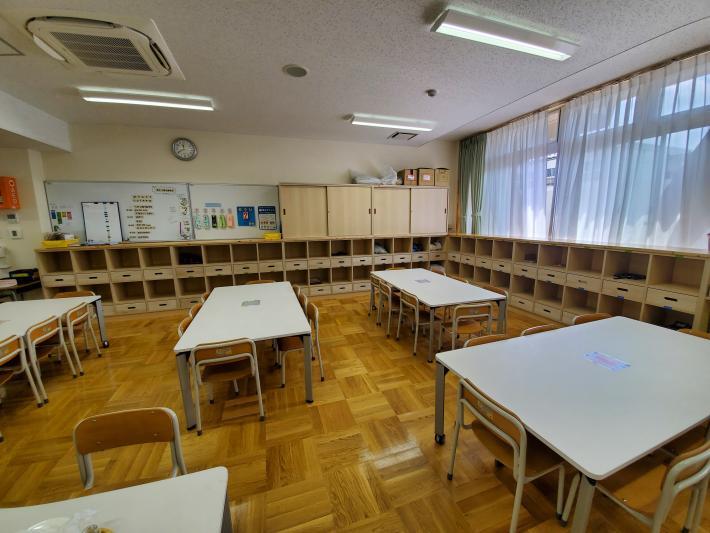 写真：保育室内