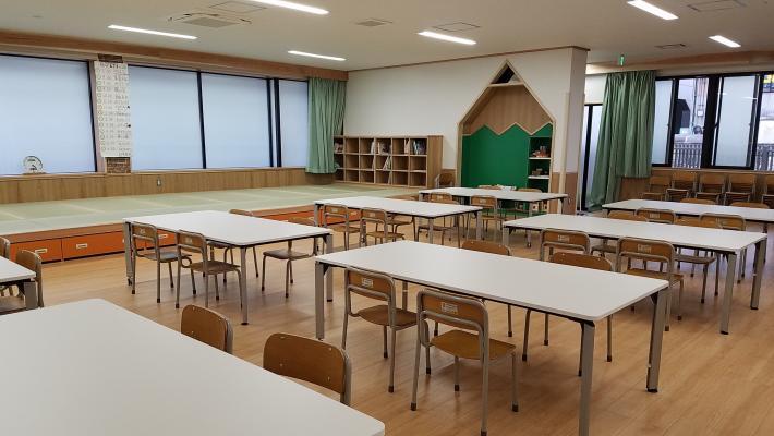 写真：砂川七番学童保育所室内