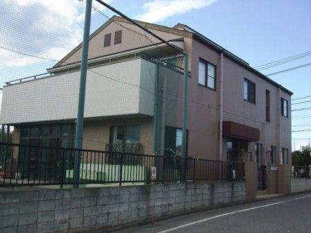 写真：上砂川小学校北側からの上砂第二学童保育所