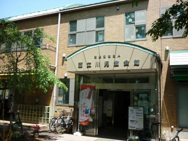 写真：西立川学童保育所正面入り口