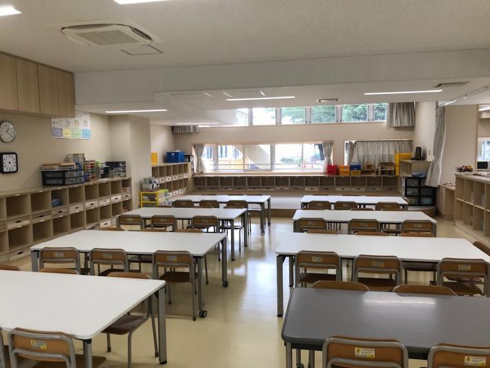 写真：南砂学童の保育室