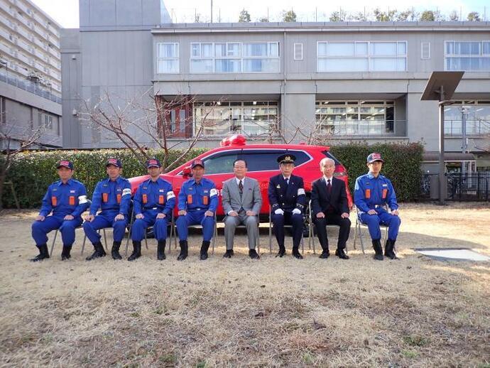 お披露目式での集合写真