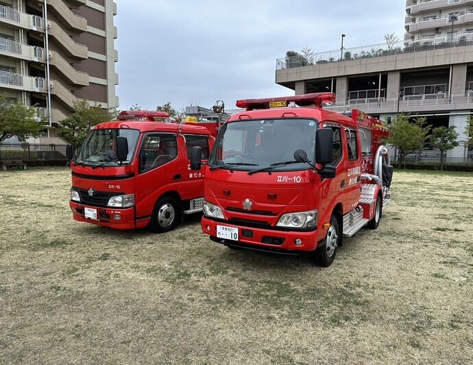 写真：ポンプ自動車1