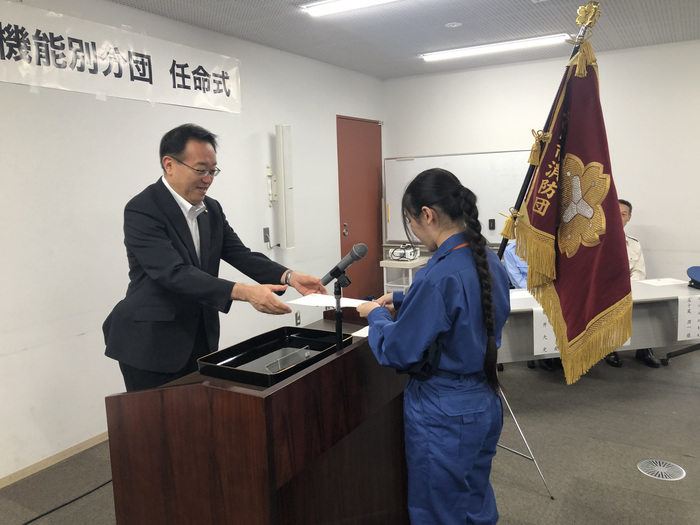 写真：任命式1