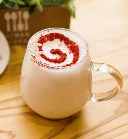 写真：くるくる・ほっこりラテ
