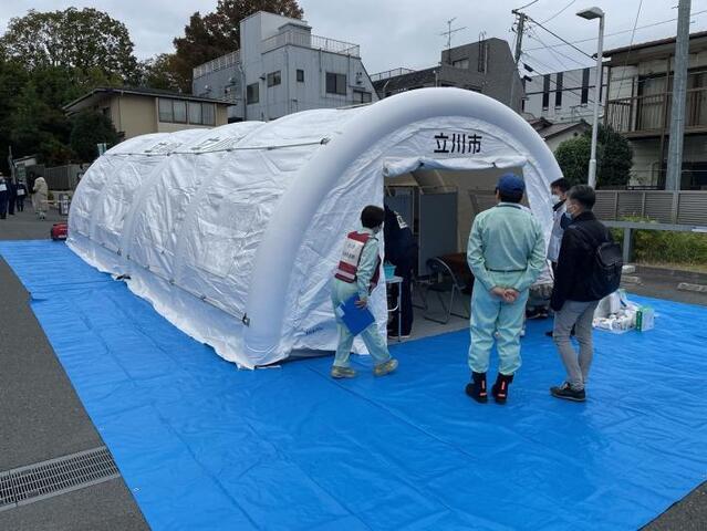 写真：総合防災訓練の様子2