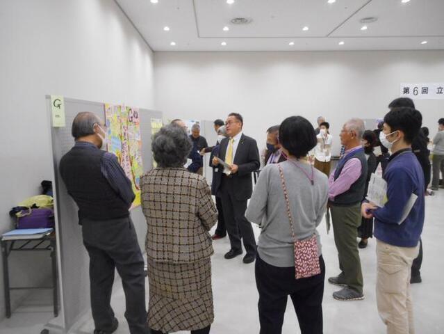 写真：立川そうぞう会議2035報告会の様子