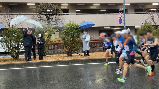 写真：立川市駅伝競走の様子
