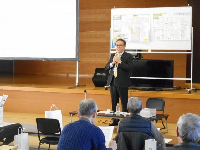 写真：タウンミーティング（令和6年1月16日）の様子