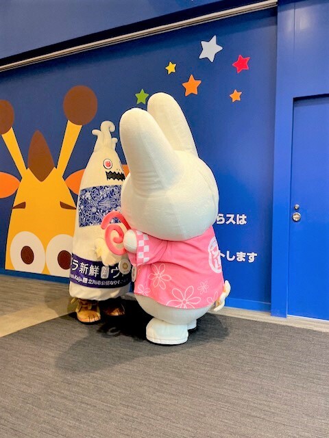 写真：くるりんとウドラ