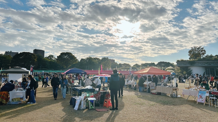 農業祭会場の様子
