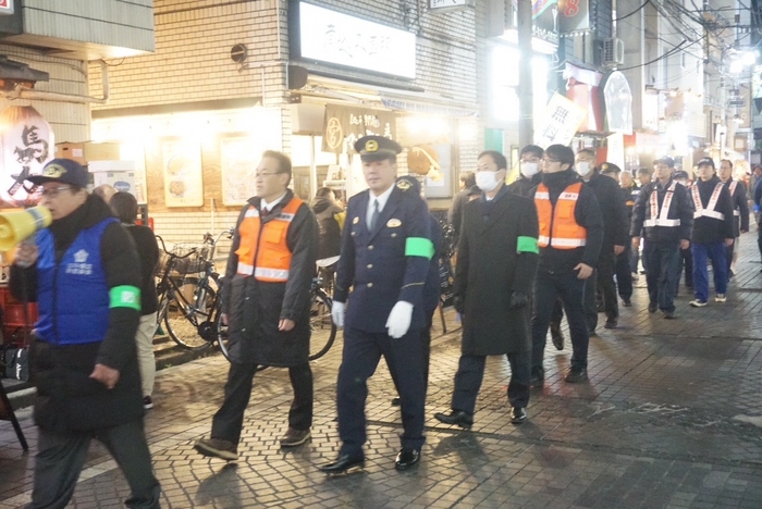 写真：南口パトロール