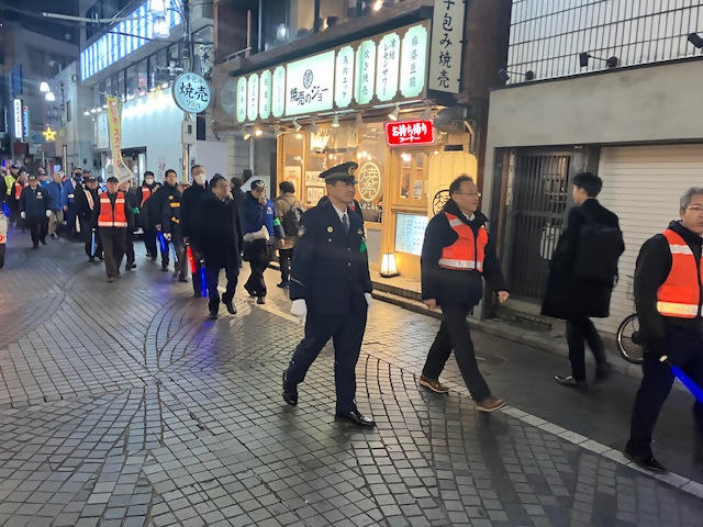 写真：南口パトロール