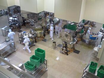 写真：調理場内の様子