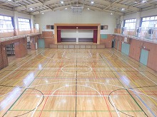 写真：体育館内観