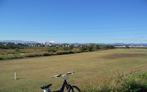 写真：多摩川緑地