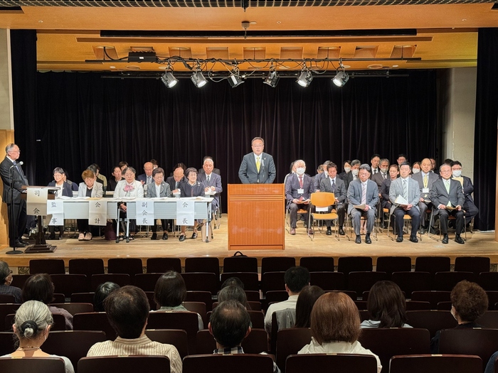 写真：民生委員・児童委員協議会定期総会の様子（令和6年4月15日）