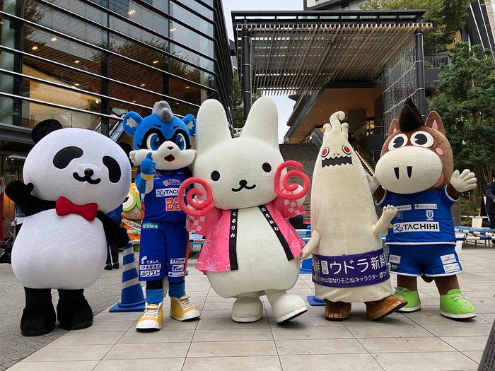 立川市で活躍中のキャラクターたち