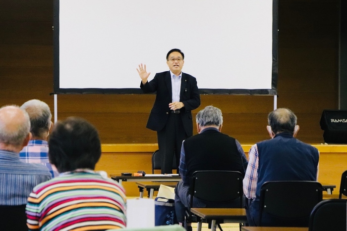 タウンミーティングの写真