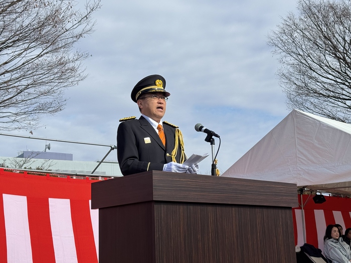 写真：令和6年度出初式の様子
