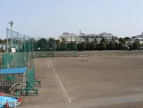 立川公園新堤防運動広場の画像