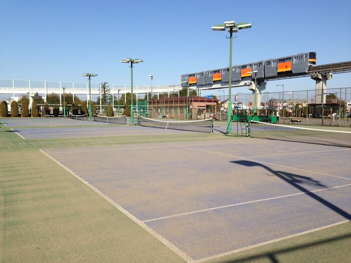 泉町庭球場の画像