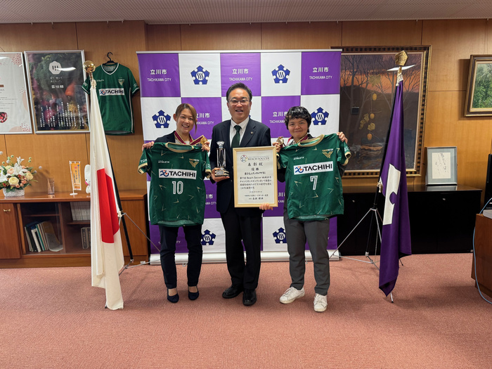 写真：東京ヴェルディプライアナビーチサッカー（令和7年4月3日）