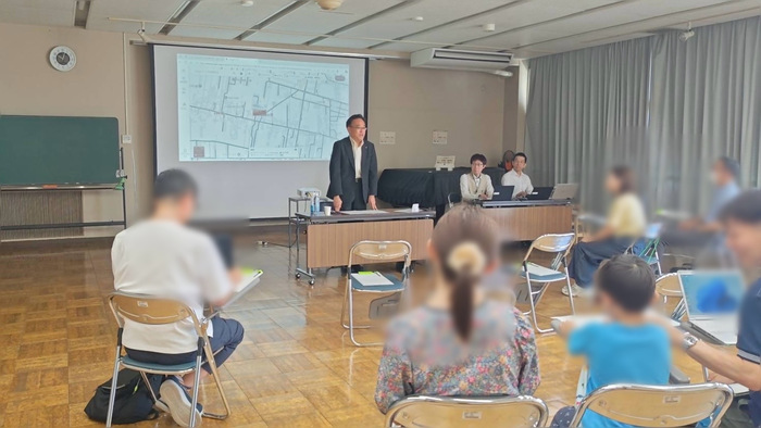 （写真）タウンミーティングの様子（令和7年6月28日）