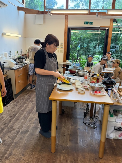 料理研究家の角田真秀さんが講師