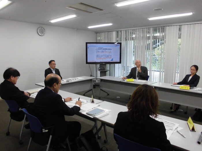 10月23日（木曜日）総合教育会議風景