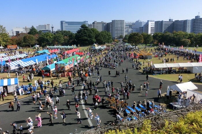 画像：過去の「たちかわ楽市」の様子