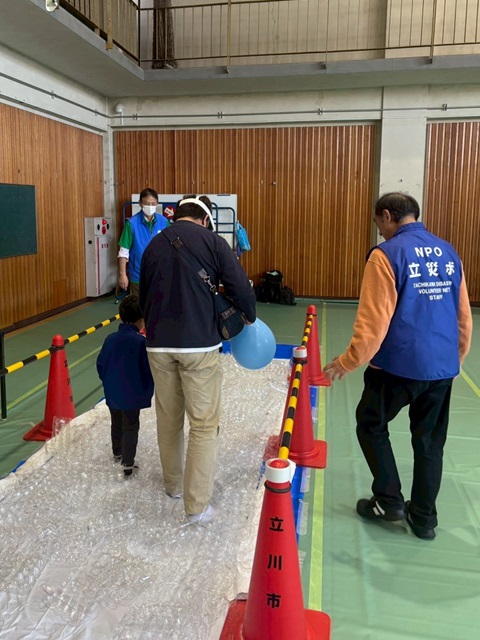 写真：訓練実施の様子