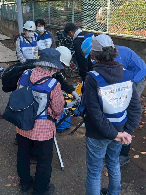 避難所運営訓練