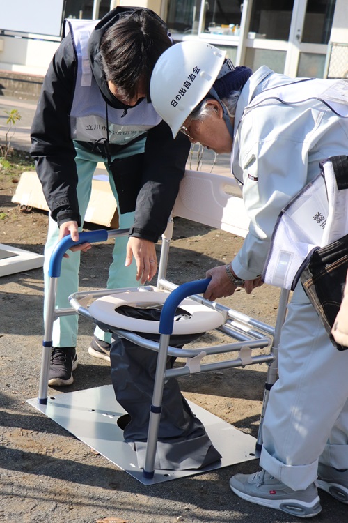 避難所運営訓練