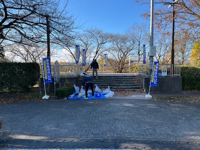 写真：清掃活動