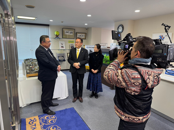 長っと散歩撮影の様子