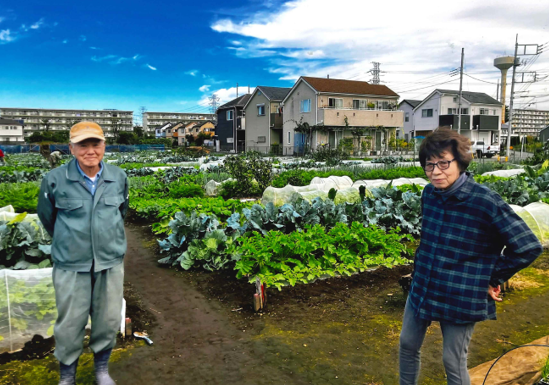 第7回立川の農フォトコン奨励賞「はたけの師匠と弟子」