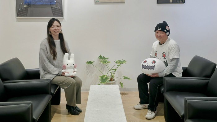 写真：鳥澤安寿さんとまつおよういちさん