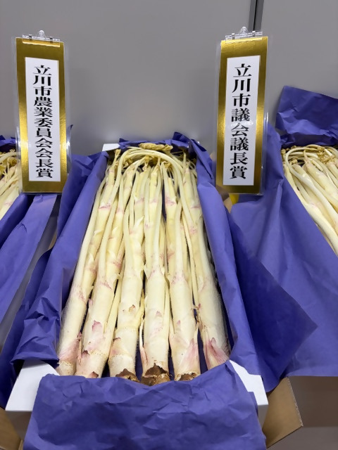 立川市議会議長賞受賞うど